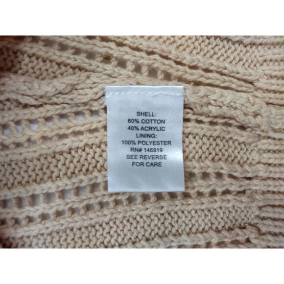 Freshman 1996 Women's Beige Strappy Crop Top, Fabric, Medium. - Picture 3 of 8